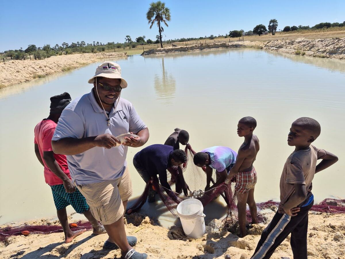 A community fish harvest